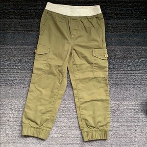 Joe Fresh khaki green pants in cotton twill